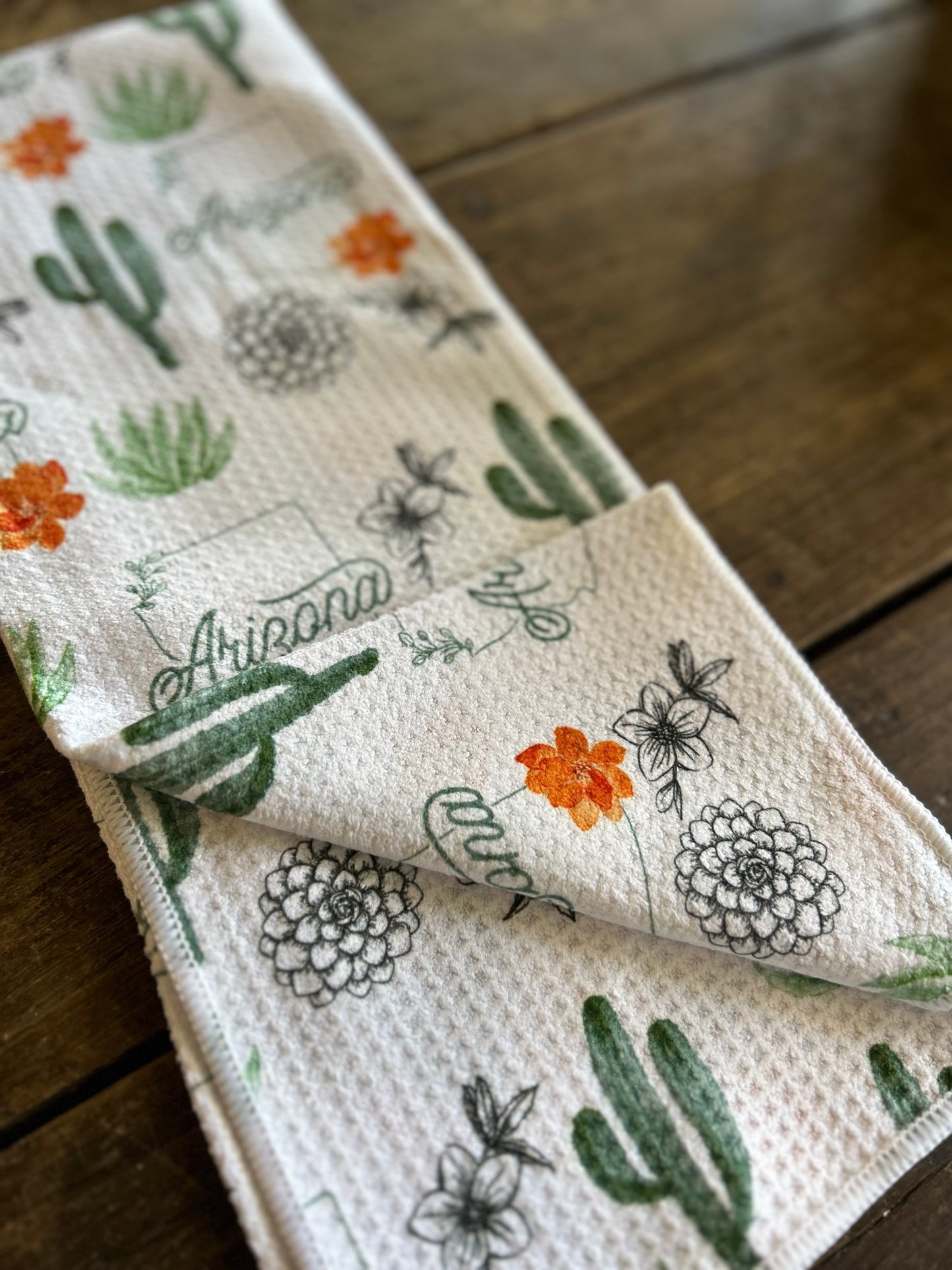 Arizona Beauty - Double Sided - Hand Towel - Room and Porch 
