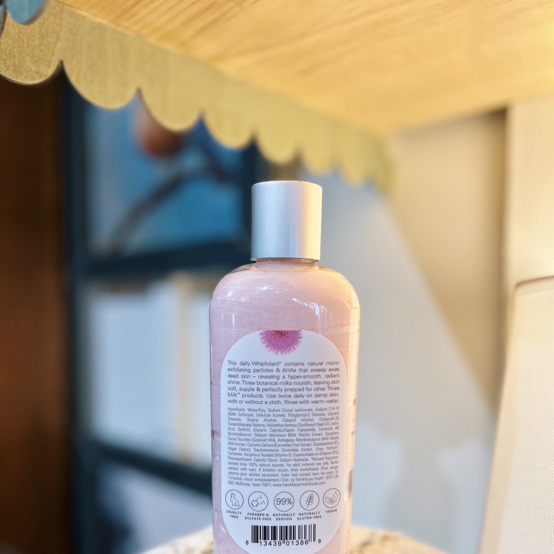 Three Milk Whipfoliant Cleanser - Room and Porch 