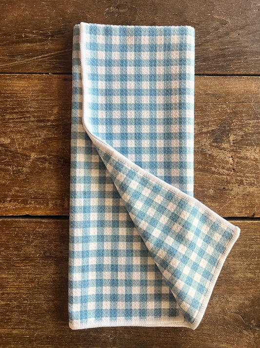 Farmhouse Blue Gingham - Hand Towel