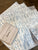 Farmhouse Blue Flowers - Set of 3 Dishcloths