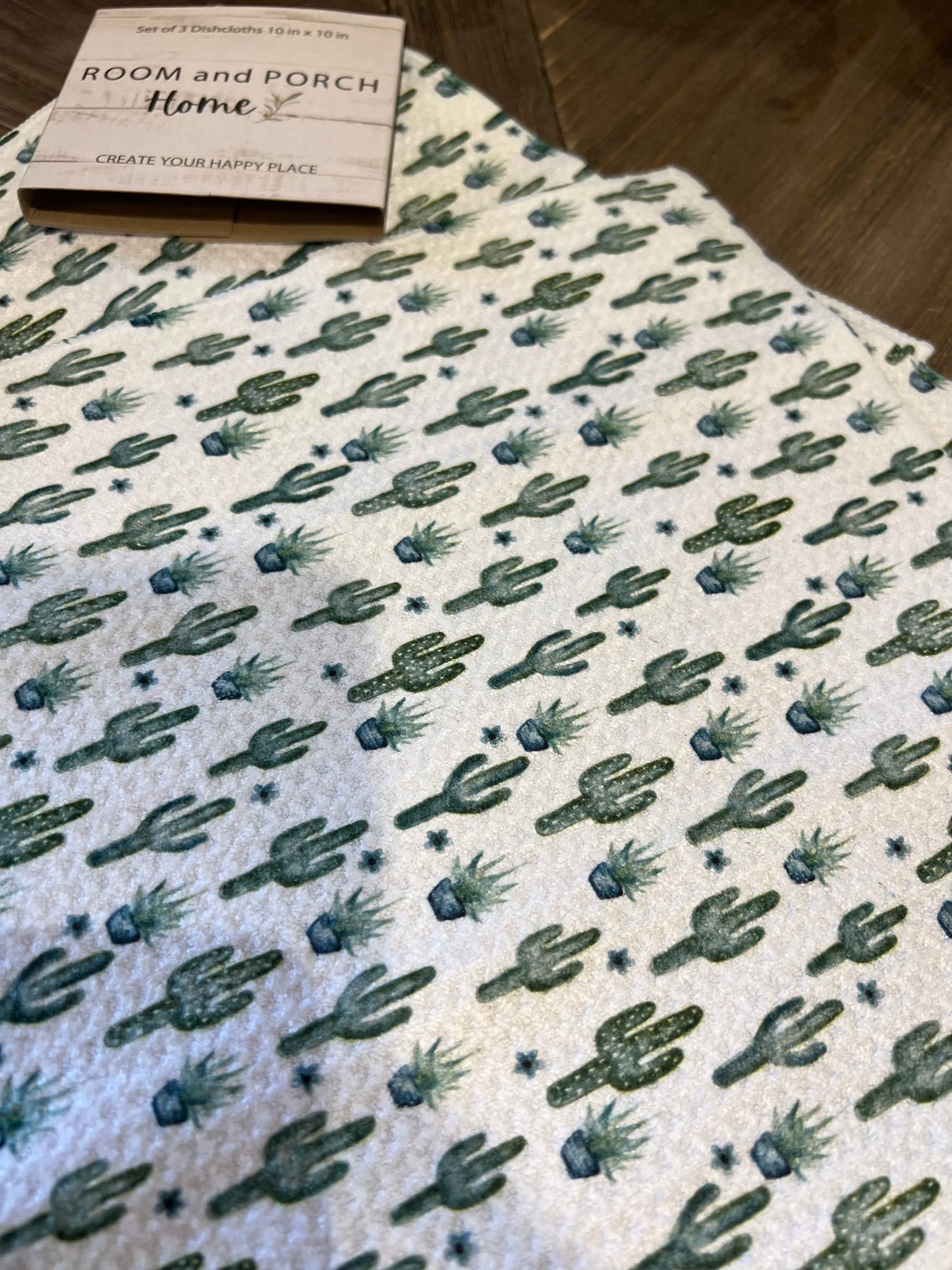 Urban Saguaro - Set of 3 Dishcloths