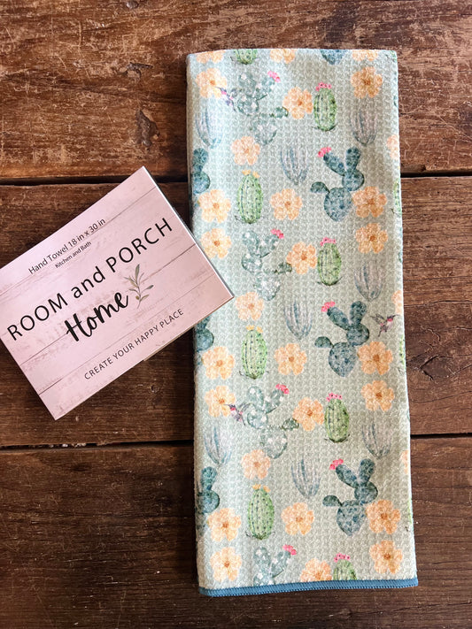 Desert Oasis - 2 sided - Hand Towel