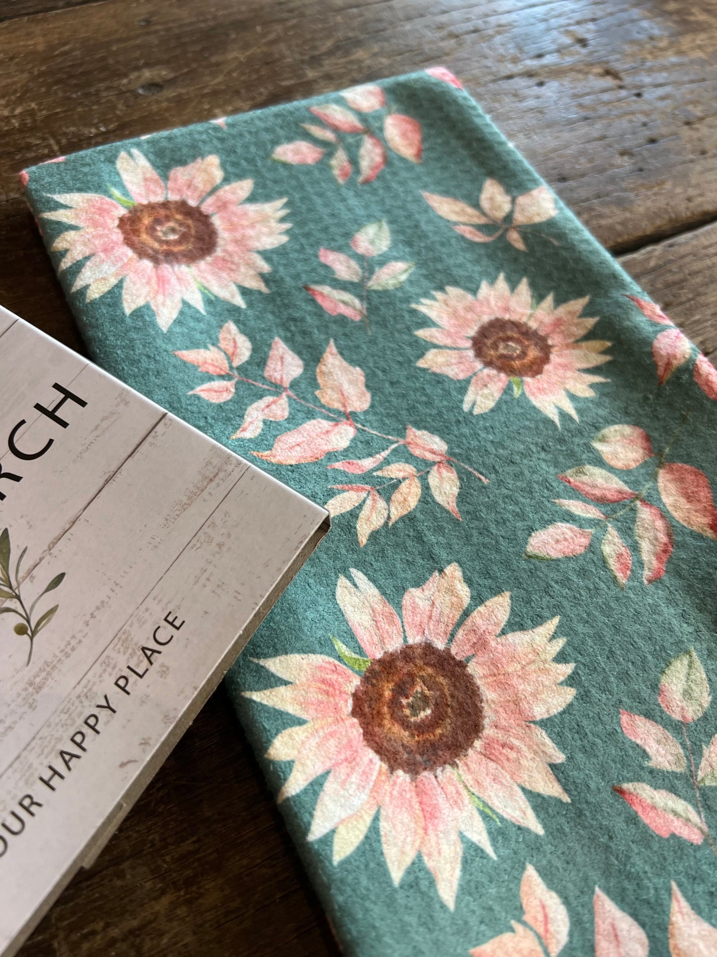 Autumn Sunflower - Double Sided - Hand Towel