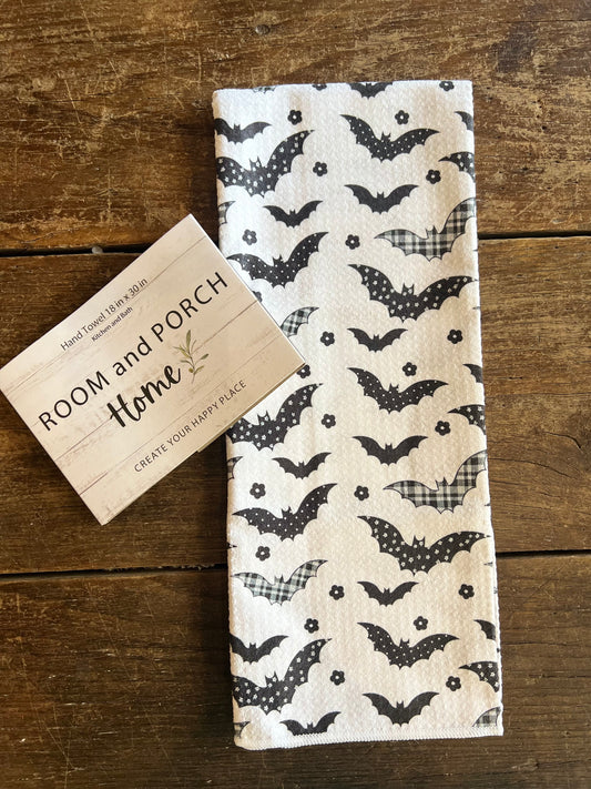 Happy Bats - Double Sided - Hand Towel