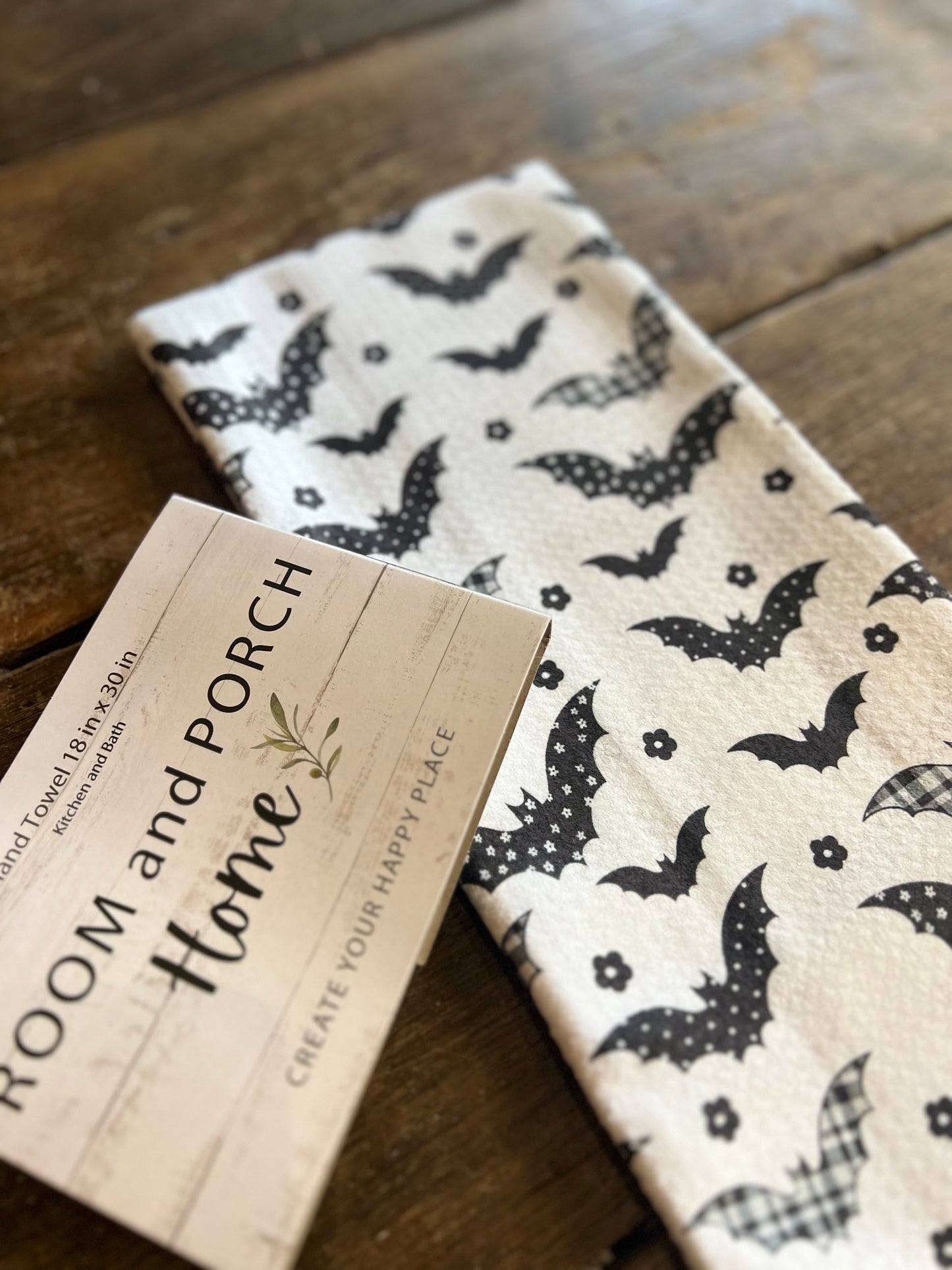 Happy Bats - Double Sided - Hand Towel