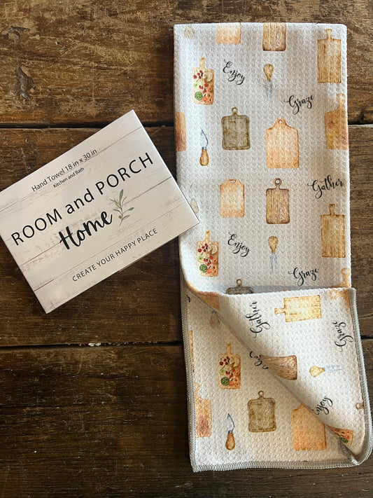 Charcuterie - Double Sided - Hand Towel