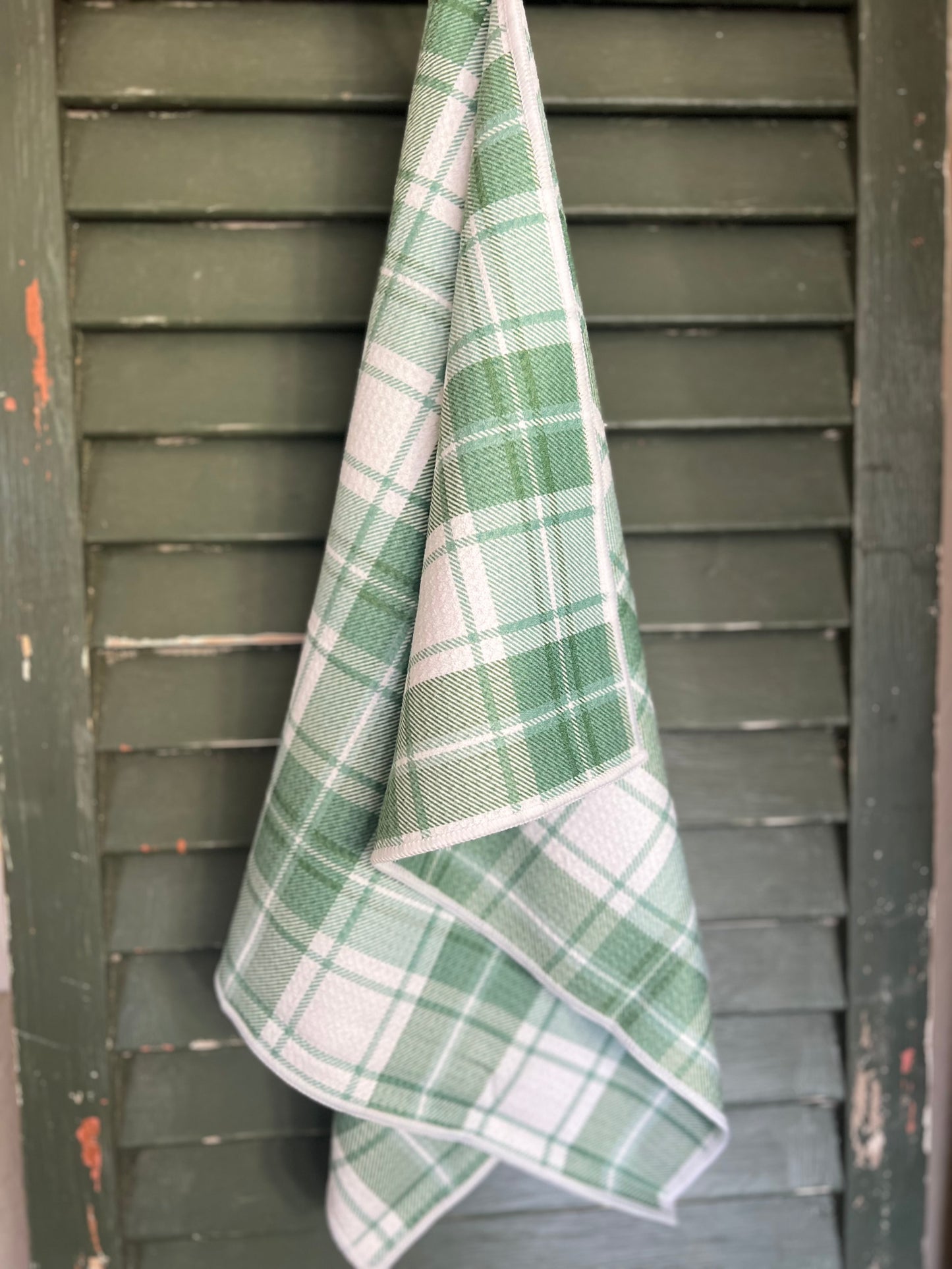 Balsam Plaid - Double Sided - Hand Towel