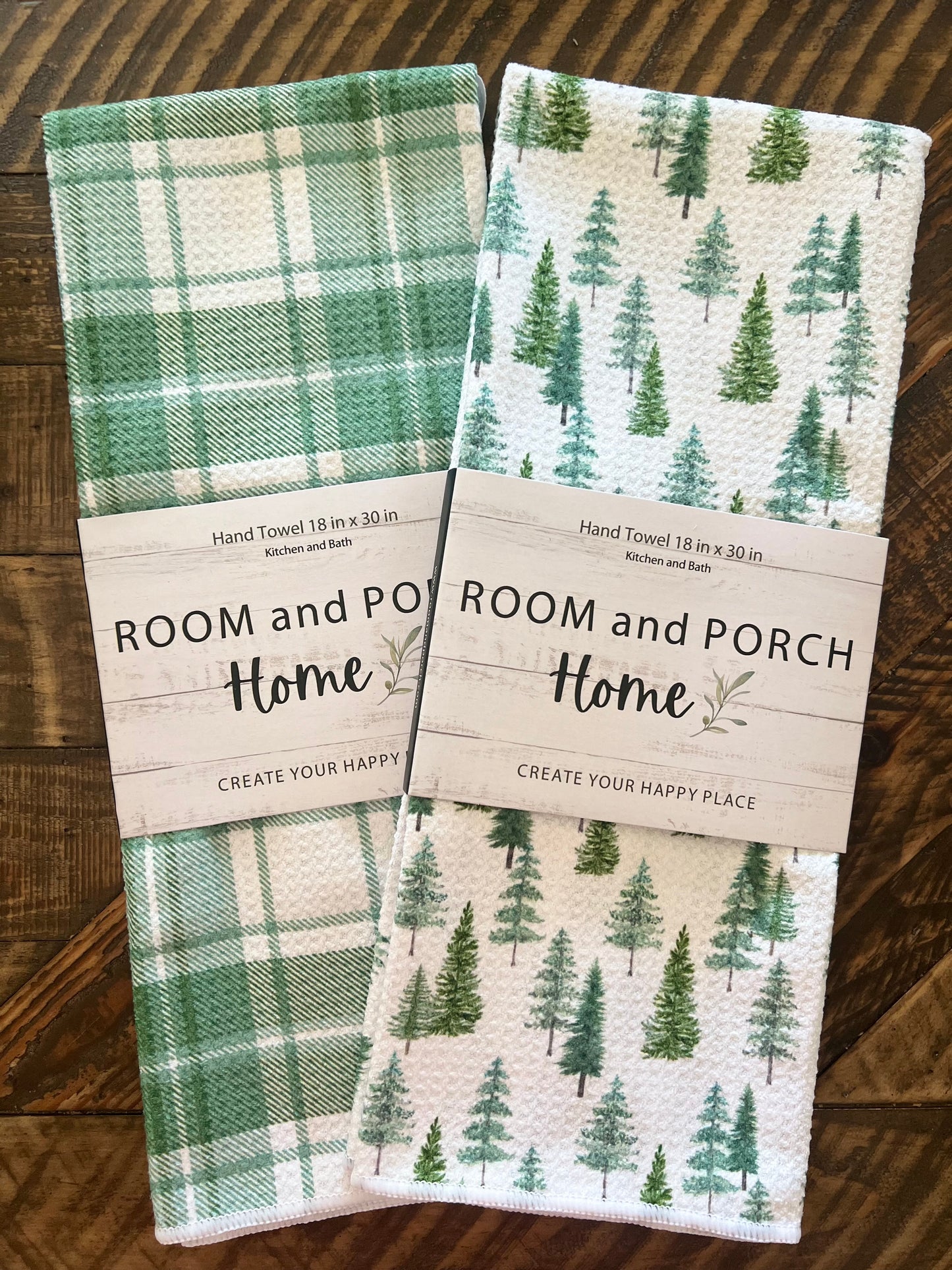 Mountainside - Double Sided - Hand Towel