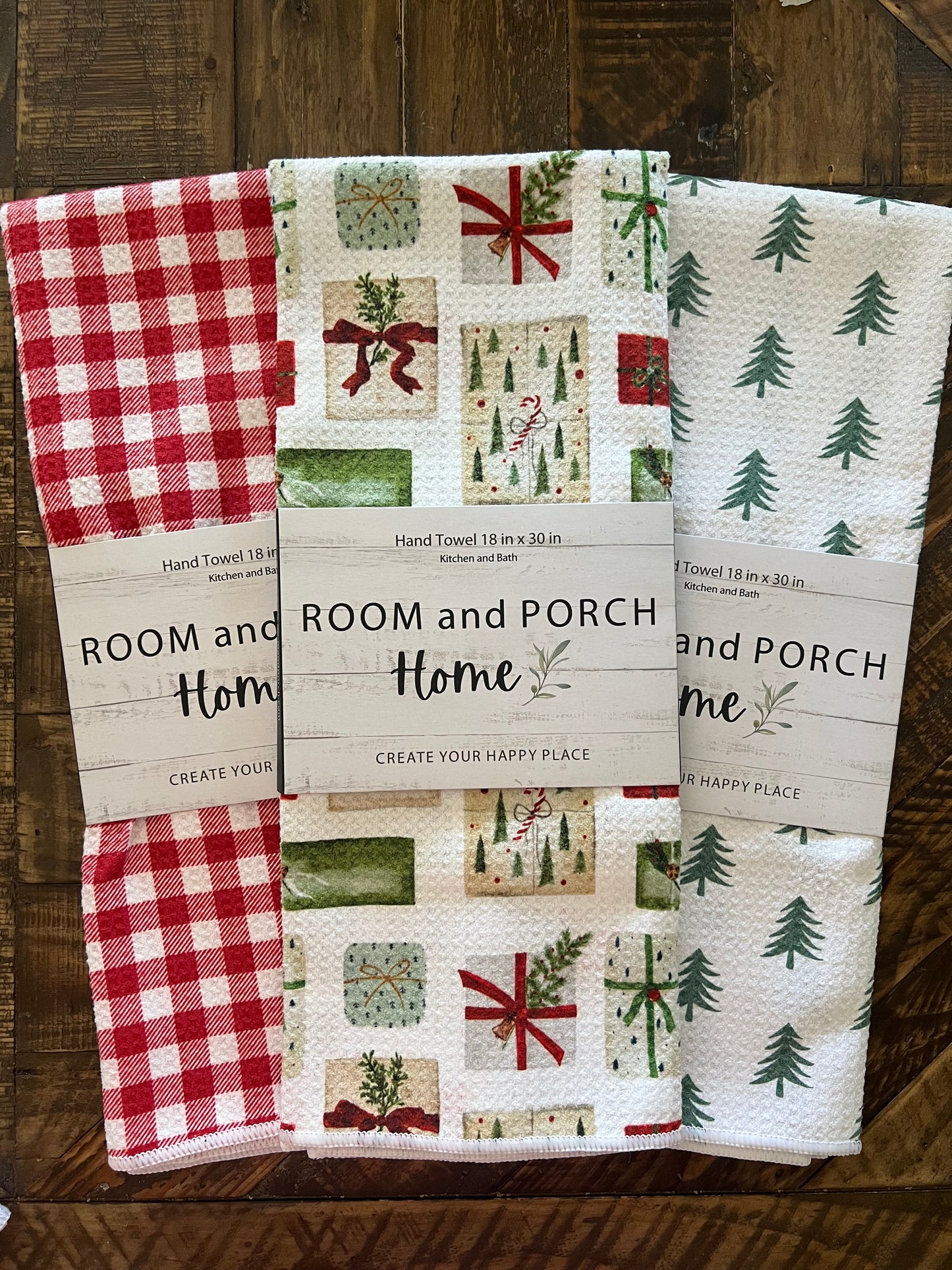 Christmas Presents - Double Sided - Hand Towel