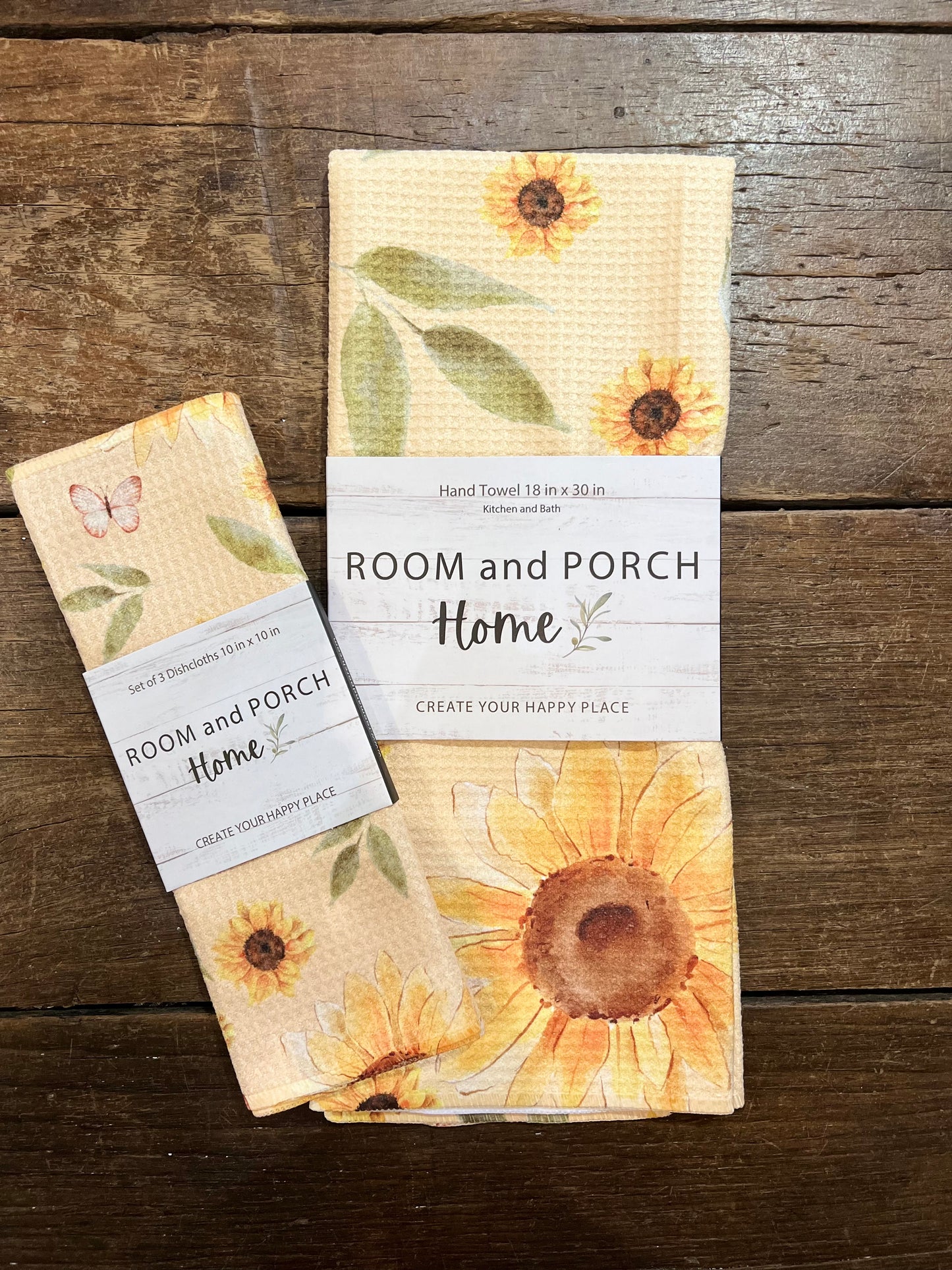 Sunflower - Set of 3 Dishcloths