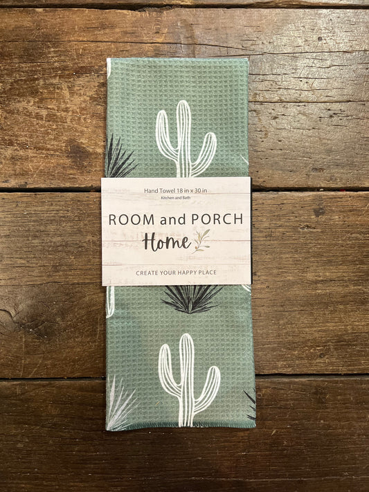Sedona Cactus Green - Hand Towel