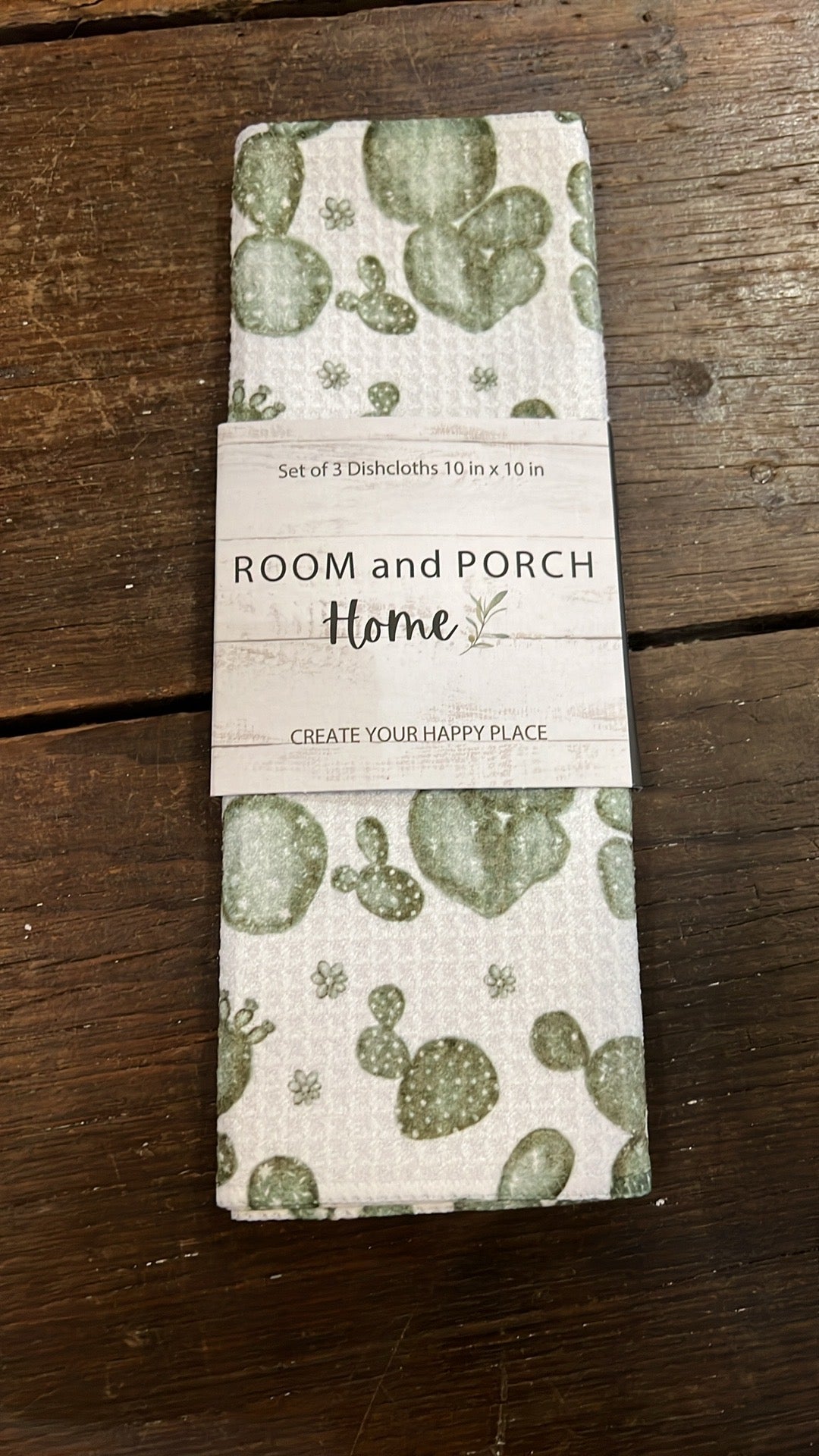 Prickly Pear - Set of 3 Dishcloths