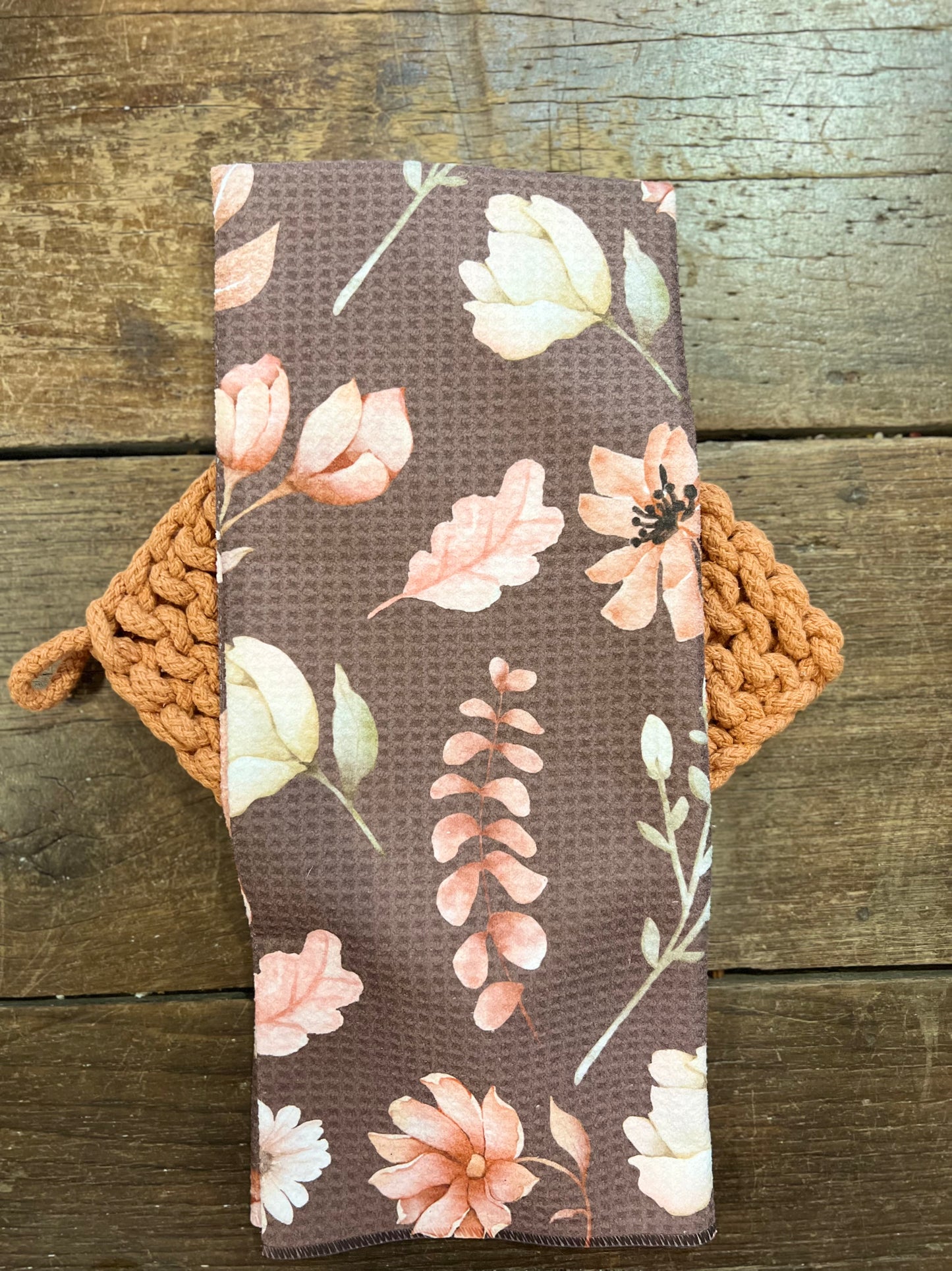 Brown Elegance - Hand Towel