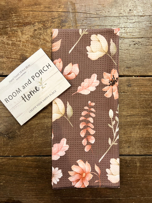 Brown Elegance - Hand Towel