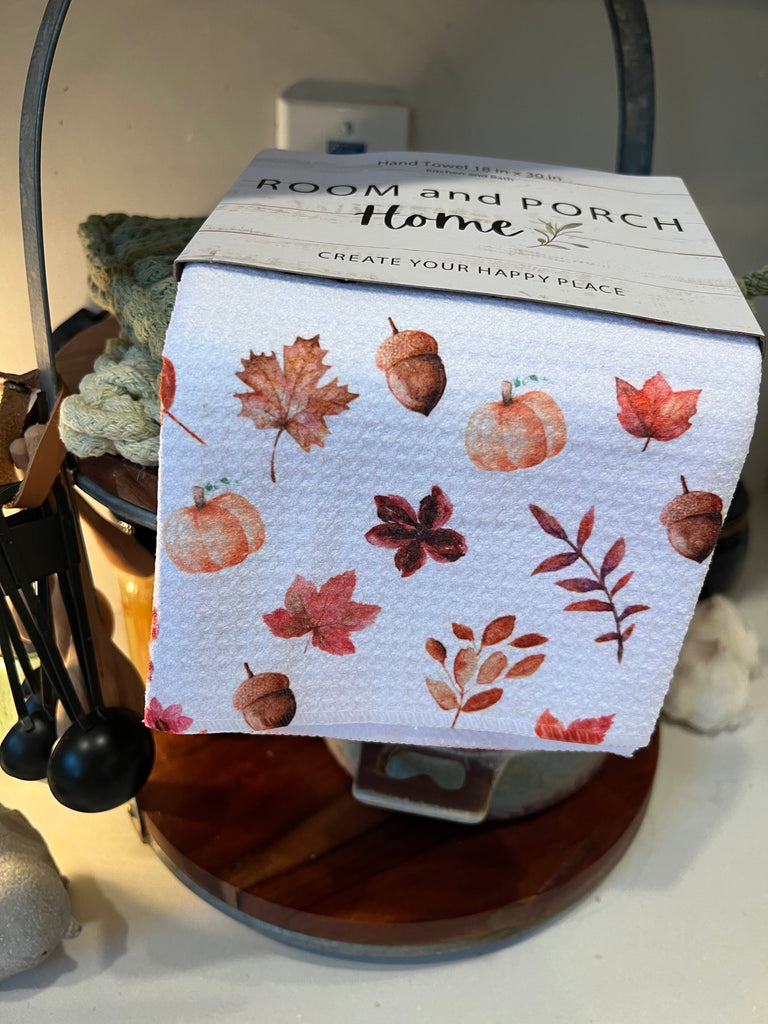 Autumn Leaves - Hand Towel