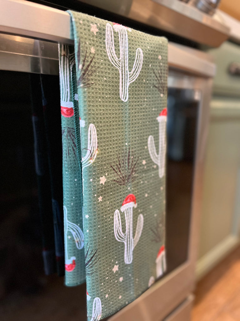 Christmas Cactus - Hand Towel