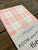 Pink Plaid Valentines - Hand Towel