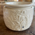 Ivory Floral Ceramic Melter