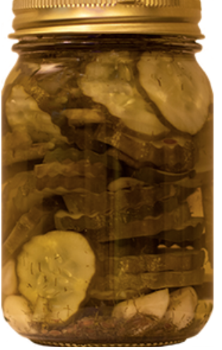 Crinkle Dill Pickles - Room and Porch 