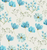 Blue Daisy (white) - Hand Towel -