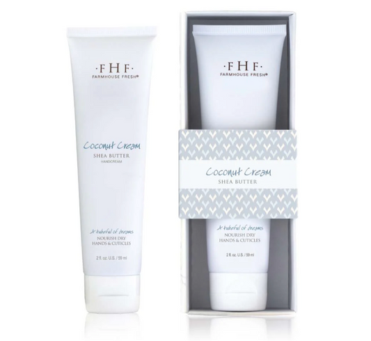 Coconut Cream Shea Butter Hand Cream 2 oz