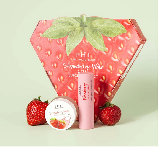 Strawberry Wine 2-Step Luscious Lip Kit