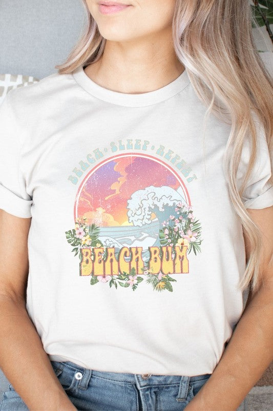 Beach Bum Vintage Graphic Tee