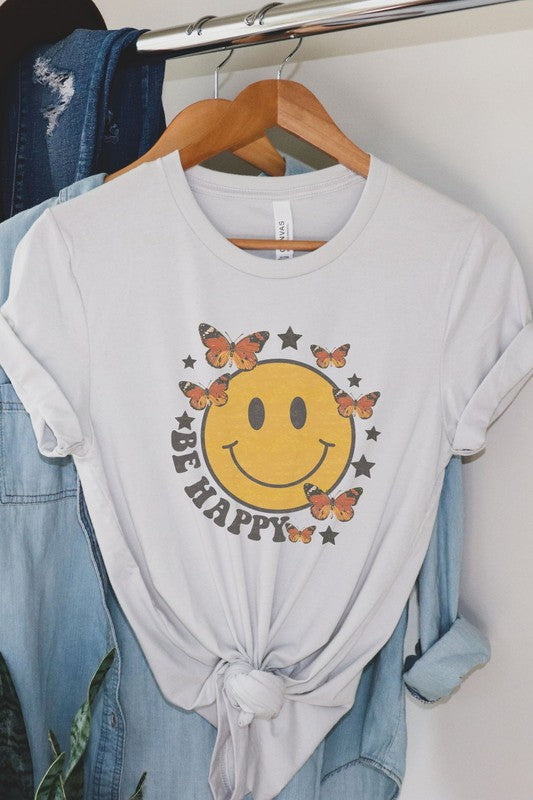 Be Happy Graphic Tee