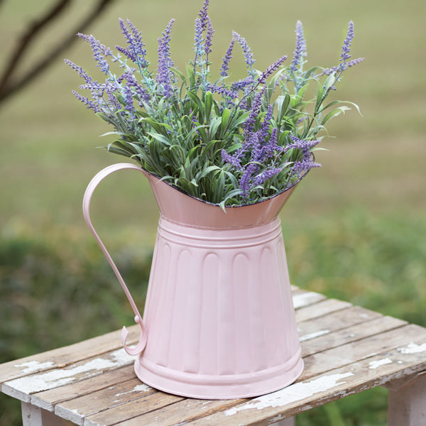 Pink Farmhouse Milk Pitcher