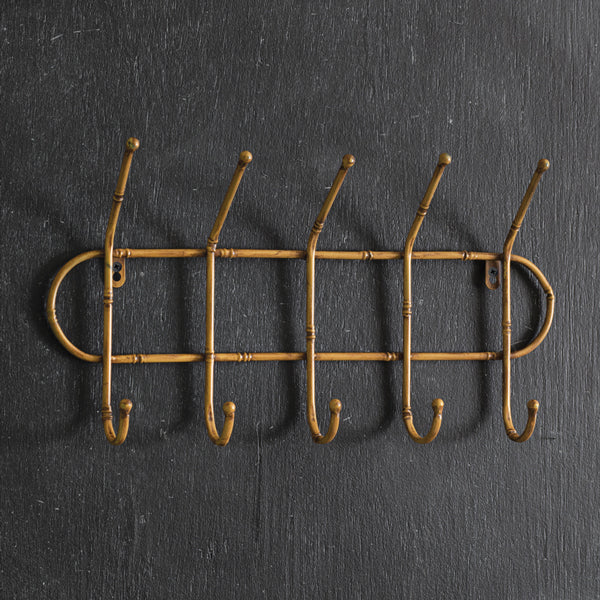 Metal Bamboo Entryway Rack