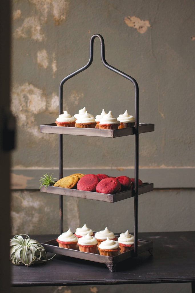 Industrial Three Tiered Tray