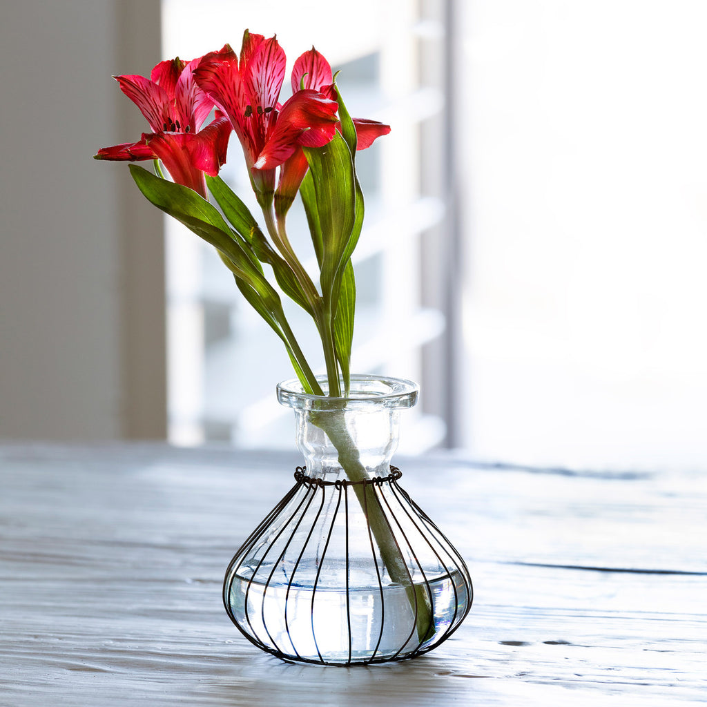 Lulu Wire Wrapped Bud Vase S