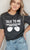 Talk to Me Goose White Ink Graphic Tee